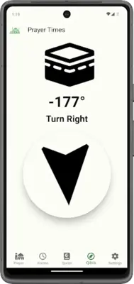 Prayer Times android App screenshot 2