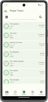 Prayer Times android App screenshot 4