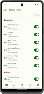 Prayer Times android App screenshot 6